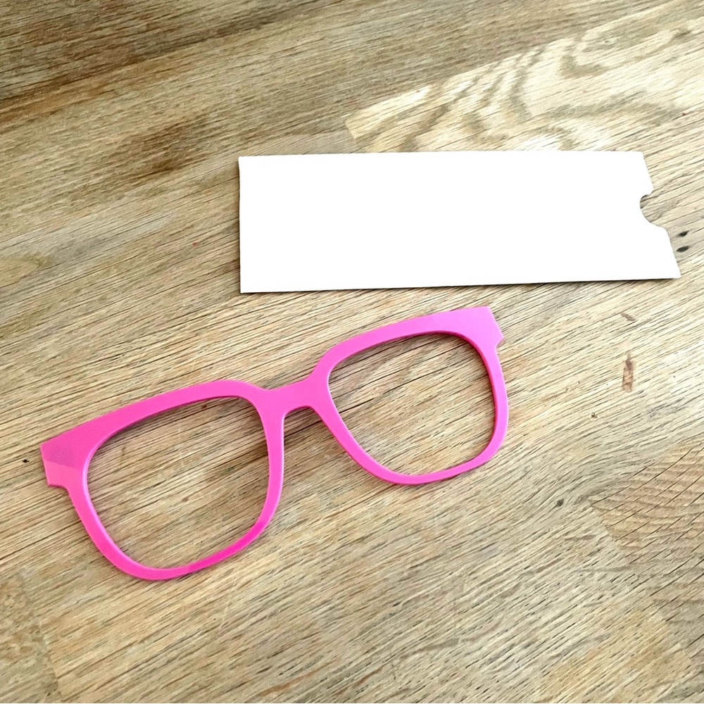 BNIB Pair Eyewear Hot Pink Top Frame